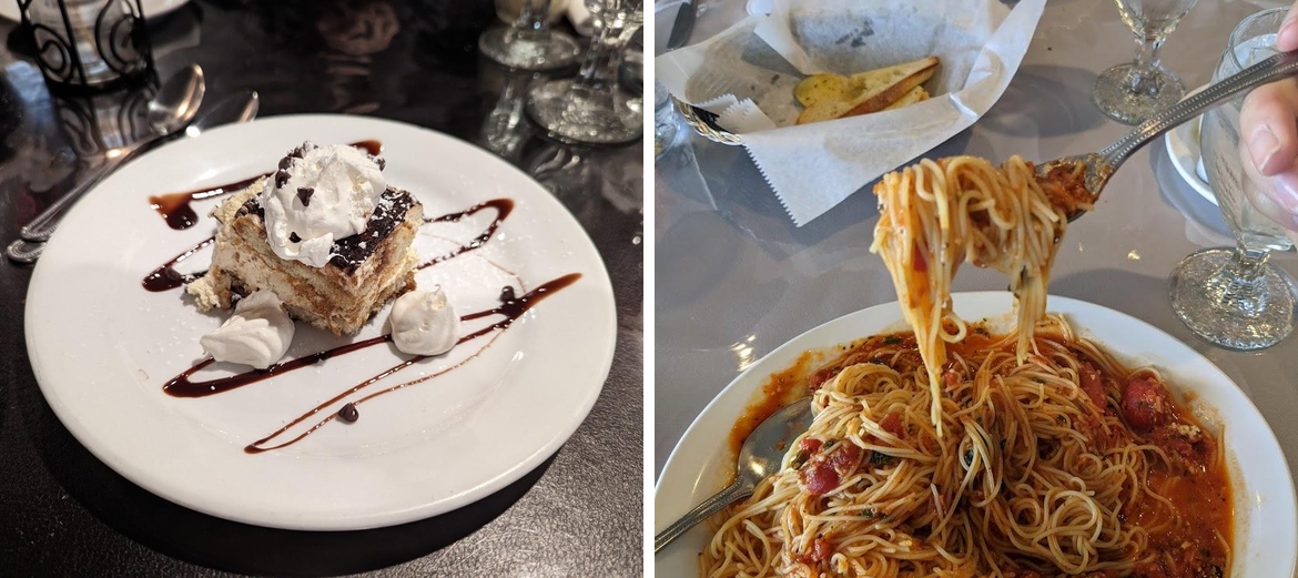 Mesa Italiana Restaurant Menu